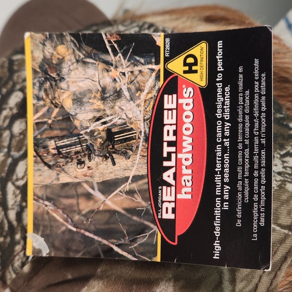Realtree Hardwoods HD camo hat OSFM Adjustable Buckle back - Picture 3 of 17